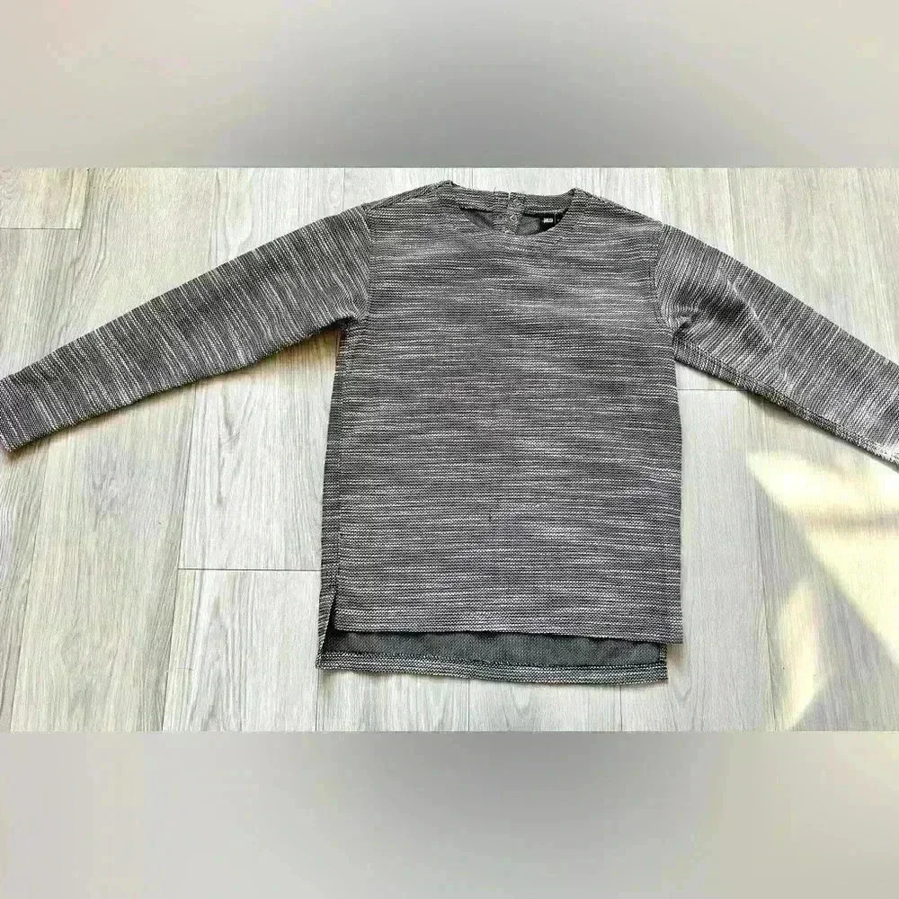 Publish brand Tweed Black White Pullover size S